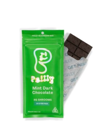 Psilly Mint Dark Chocolate Bar