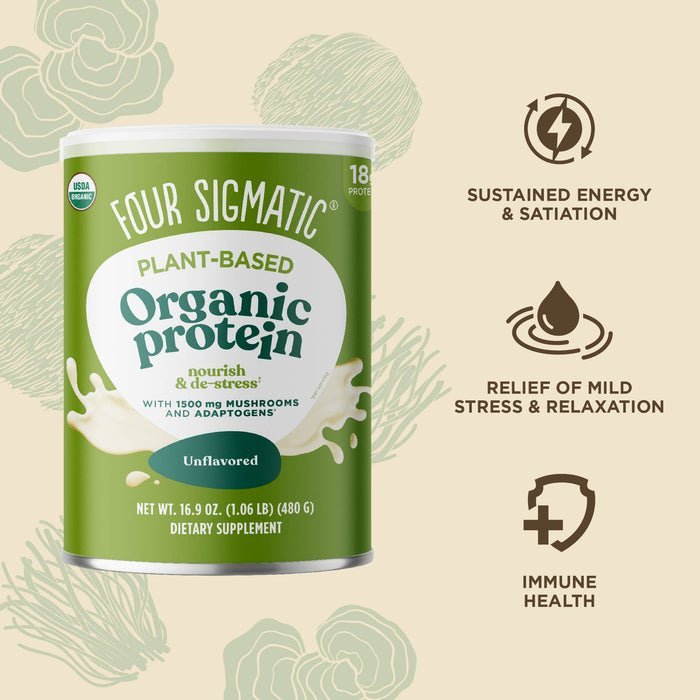 Four Sigmatic Organic Unflavored Plant-based Protein - Image 2