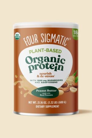 Four Sigmatic Organic Peanut Butter Plant-based Protein