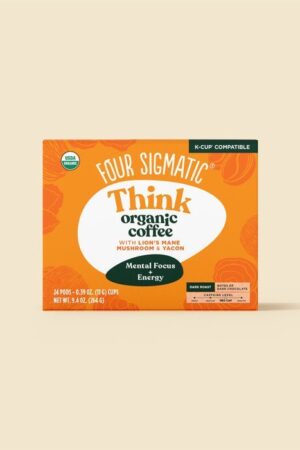 Four Sigmatic Organic Think Coffee Pods Box- 24 count
