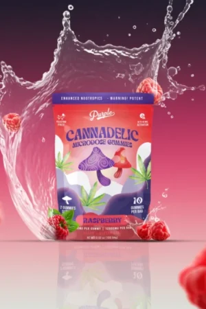 CANNADELICS MICRODOSE GUMMIES | RASPBERRY