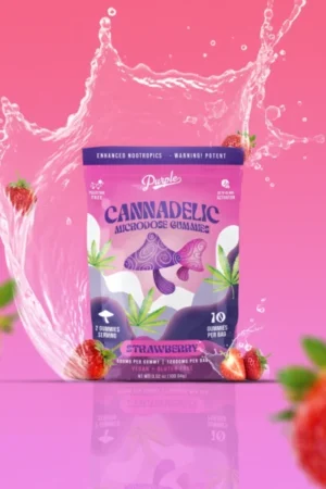 CANNADELICS MICRODOSE GUMMIES | STRAWBERRY