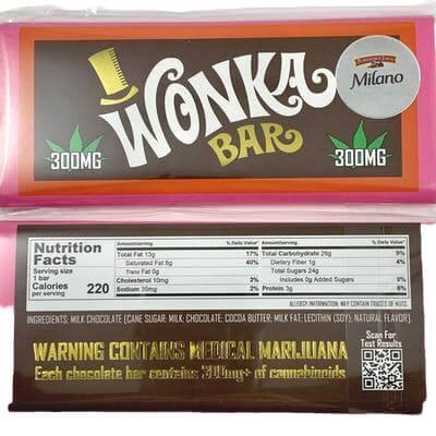 Wonka Chocolate Bar – Milano