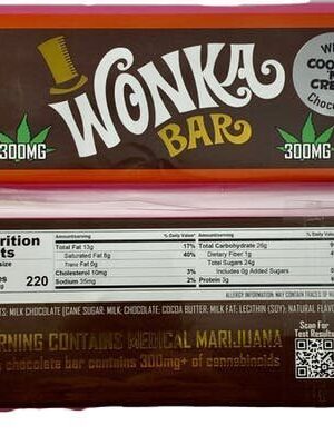 Wonka Chocolate Bar – Cookies N Cream