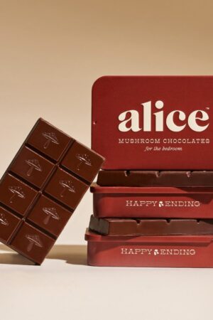 Alice Mushrooms Chocolate Happy Ending – 1 Tin (16 Doses)