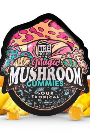 Sour Tropical Magic Mushroom Gummies